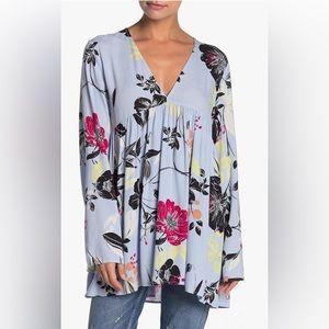 Free People Bella Printed Tunic M
